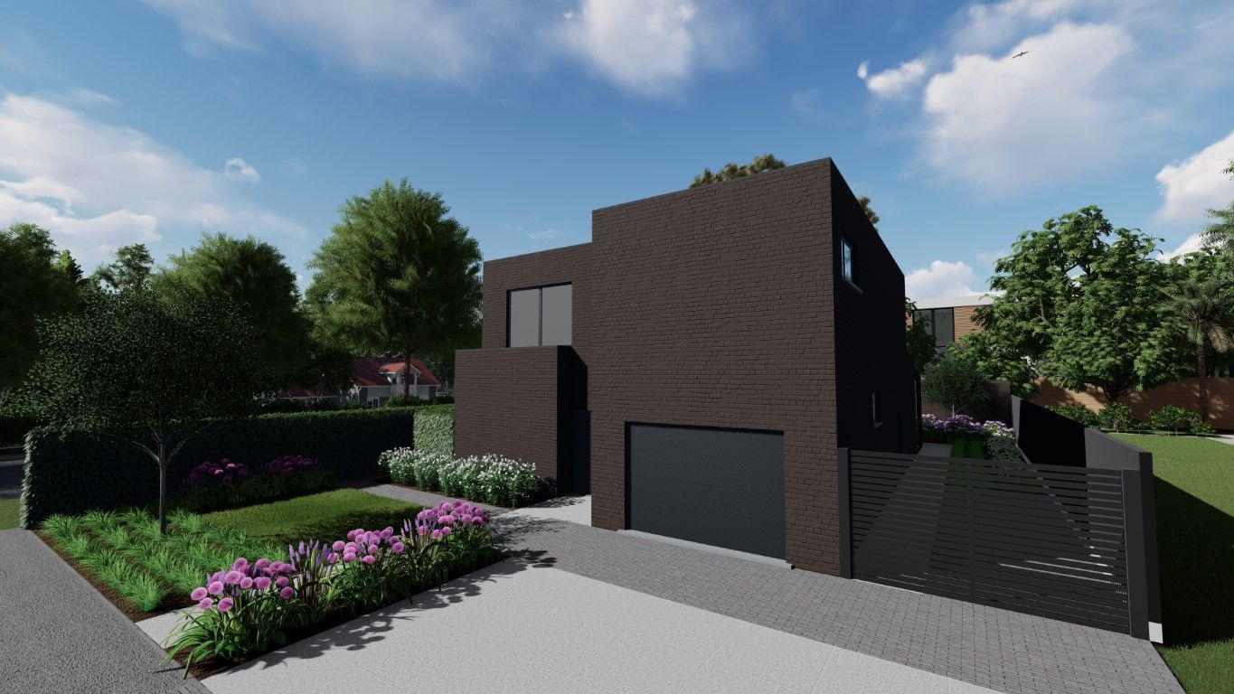 Tuinontwerp 3D Modern - Green Art tuinarchitectuur