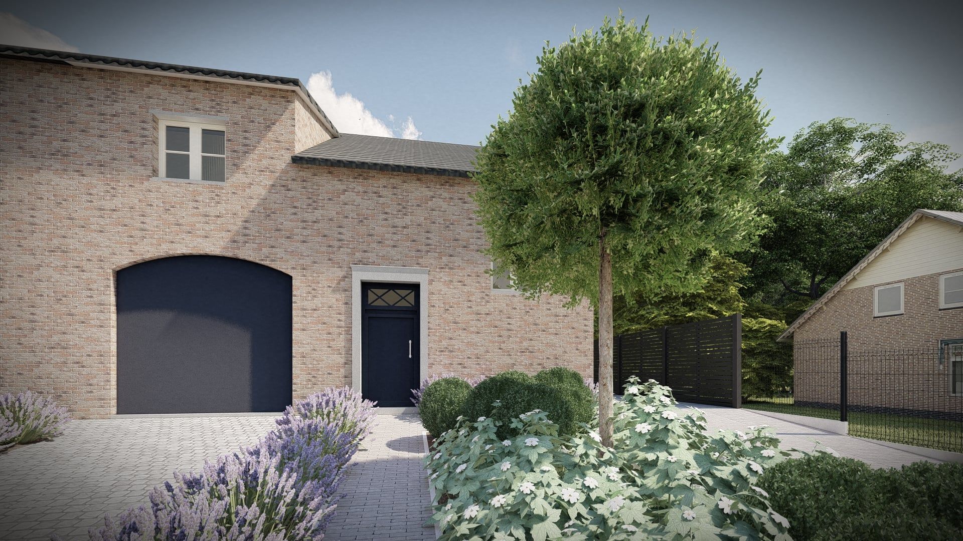 Tuinontwerp 3D - Green Art tuinarchitectuur