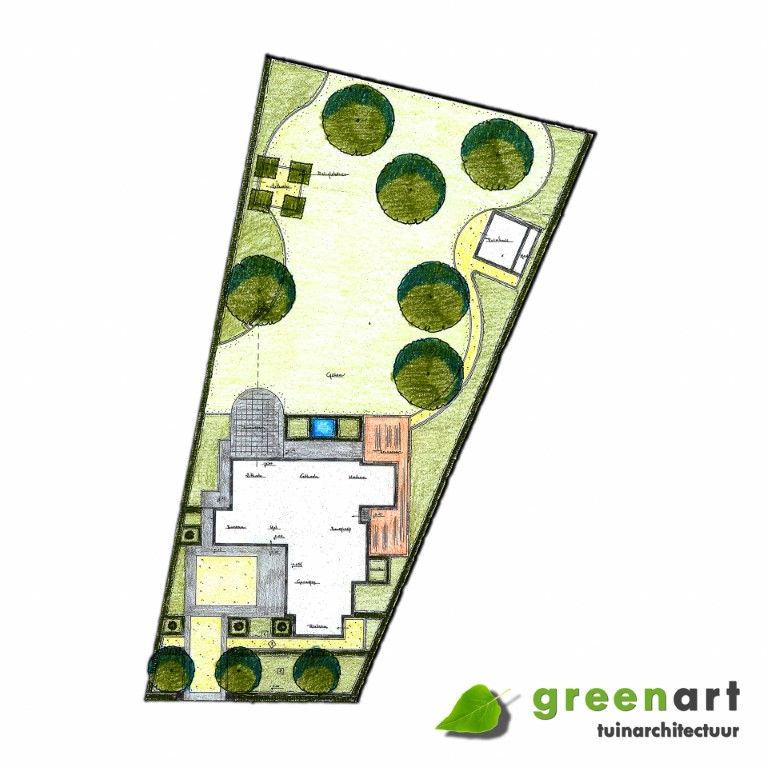 Tuinontwerp - Green Art tuinarchitectuur